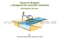 Channel dragnet – designed for concrete channels