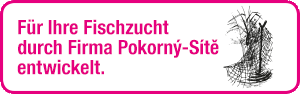 Für Ihre Fischzucht durch Firma Pokorný-Sítě entwickelt.